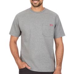 Coleman Men’s Heavy Weight Pocket Short Sleeve T-Shirt Large Grey