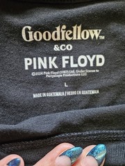 Goodfellow & Co Pink Floyd Fillmore East Graphic Tee Mens Black Crew Neck L