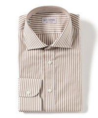 (ASK availability First) BEAMS GUY ROVER Striped wide collar shirt NEW