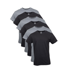 George Men’s Assorted Crew T-Shirts, 6-Pack