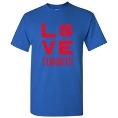 Toronto Love Baseball League Team Pride Hometown Majors T Shirt