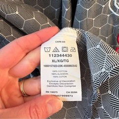 Wrangler Mexico Pearl Snap Button Down – Size XL 100% Cotton NWT Hexagon Pattern