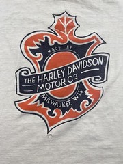 Vintage Harley Davidson Altamonte Springs T-Shirt Anvil Tag Sz M 80s 90s Rare