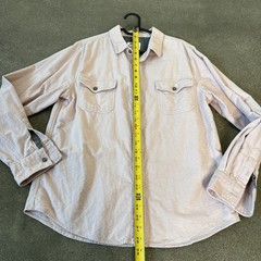 SVRN CODE Pink Flannel Button Front Shirt Men’s Size Medium