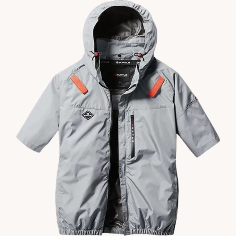 Burtle AC2066 Spring Summer Aircraft Side Fan AC Short Sleeve Blouson BURTLE Wor