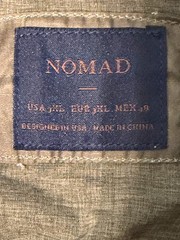 NOMAD Men’s Performance Casual Button-Down Shirt XXL Olive Green Synthetic