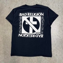 2021 Bad Religion T-shirt Boxed Buster Band Tee Black Mens Large