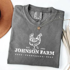 Custom Farm Personalized Your Name Comfort T-Shirt