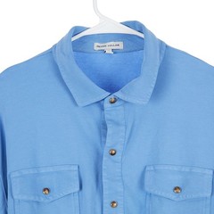 Peter Millar Crown Blue Granite Lava Wash Jersey Shirt Men’s Large