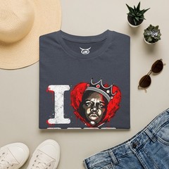 Biggie Notorious B.I.G. I Love NY Shirt, Hip Hop T-Shirt, Rap Legend, NYC