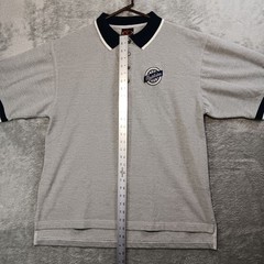 Studebaker Logo Pullover Polo Shirt by St. Claire Apparel Color Gray Size M