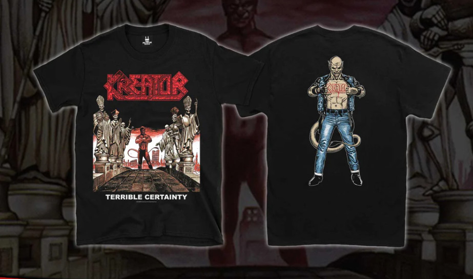 Kreator – Terrible Certainty – Classic Thrash Metal Tee (Merch)