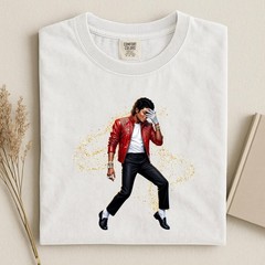 Michael Jackson Thriller Graphic Tee, Retro Music Concert Shirt, Pop Culture Fan