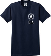 CIA Central Intelligence Agency Left Chest Unisex T-Shirt (S-5X)