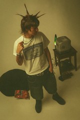 Neniom Social Security Card Boxy Shirt Streetwear Y2K Vintage Tees