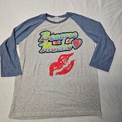 Besame Mucho 2023 Music Festival Raglan 3/4 Sleeve T-Shirt XL Mana Los Rukis