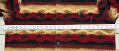 Woolrich Ruby Navajo Chamois Style Long Sleeve Cotton Shirt Mens Sz L