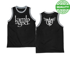 Lamb Of God Band Logo 3D AOP Basketball Jersey Unisex S-6XL IM1544