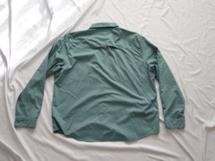 Men’s LL Bean Front Button Polyester/Nylon Long Sleeve Shirt Sz XL (MT56)