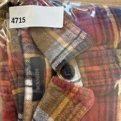 Pendleton Button Down Mens L Red Burnside Plaid Flannel Cotton Long Sleeve Shirt