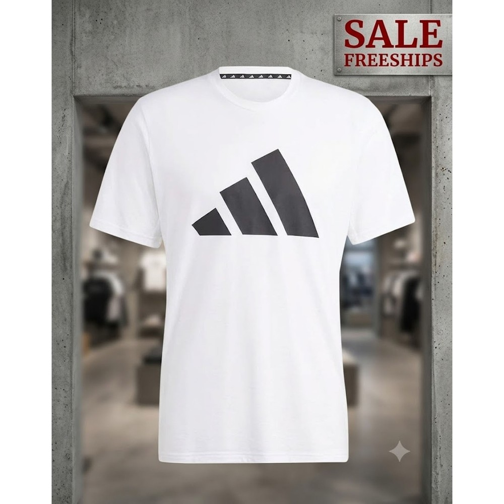 adidas Men’s Train Essentials FeelReady Logo S-5XL FREESHIPS