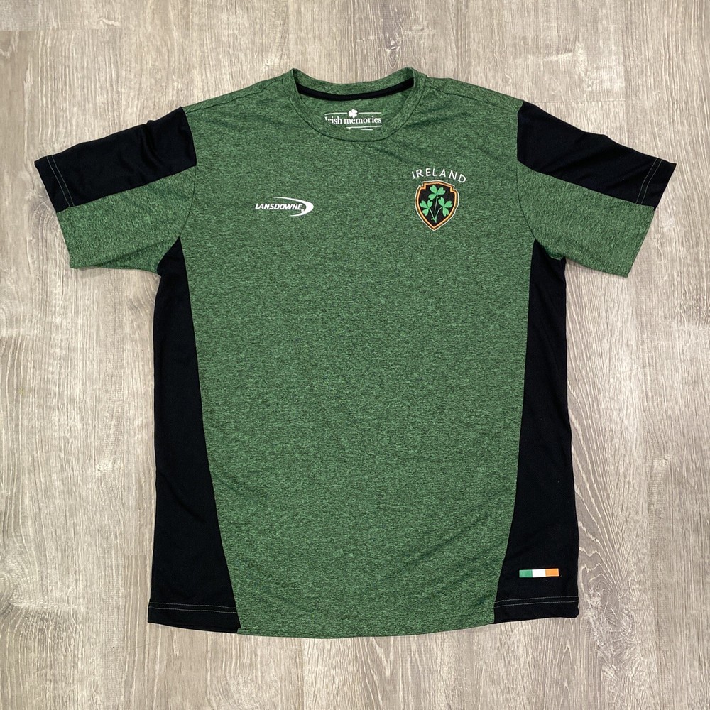 Irish Memories Performance Fabric Technology Tshirt by Lansdowne Ireland Mens M