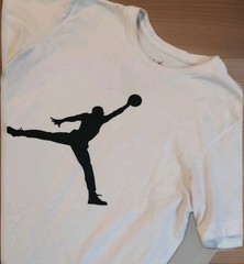 Air Jordan Nike T-Shirt Men’s Medium Jumpman Short Sleeve Graphic White
