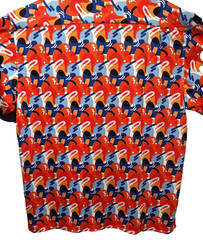 Golf Button Up Performance Cooling Fabric, Relaxed Fit SPF 50+ NANANA Rizz