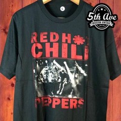 Red Hot Chili Peppers Concert Tour basic black Unisex Rock T shirt NH1078