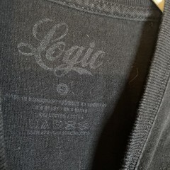 Logic Black Script Logo Tee Size Small Rap Hip-Hop Unisex T-Shirt Men Women Teen