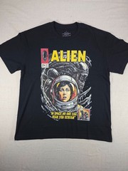 Alien Movie Xenomorph Ripley Graphic T-Shirt Black Unisex Multiple Sizes New
