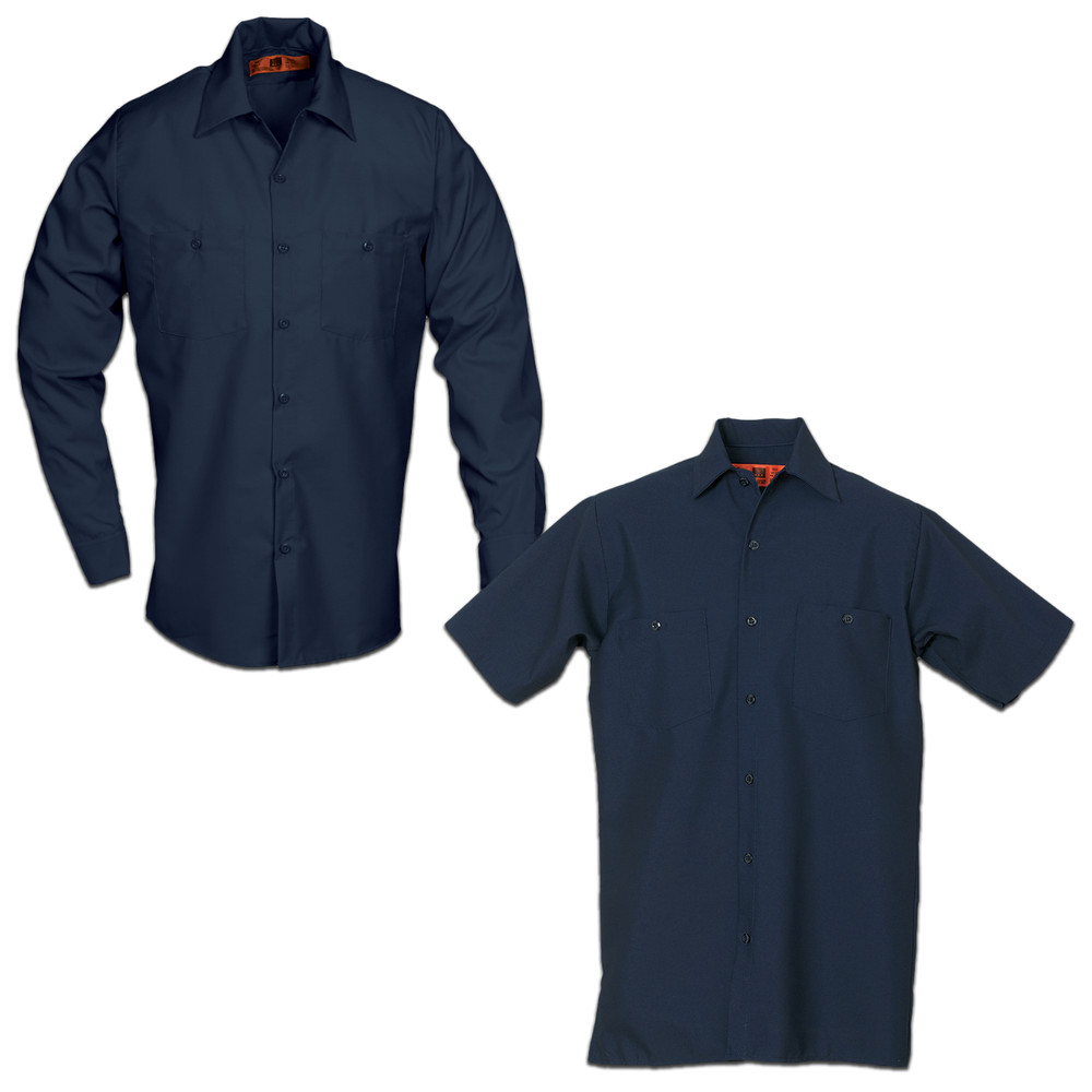 NEW Reed Work Shirts Solid Color Button Down Mechanic Technician Auto Uniform #S