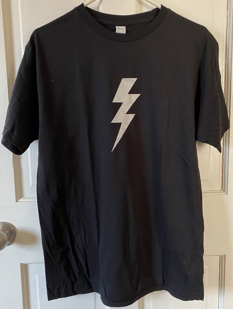 PEARL JAM MEN’S SIZE MEDIUM LIGHTNING BOLT T-SHIRT TOUR 2014 NORTH AMERICA