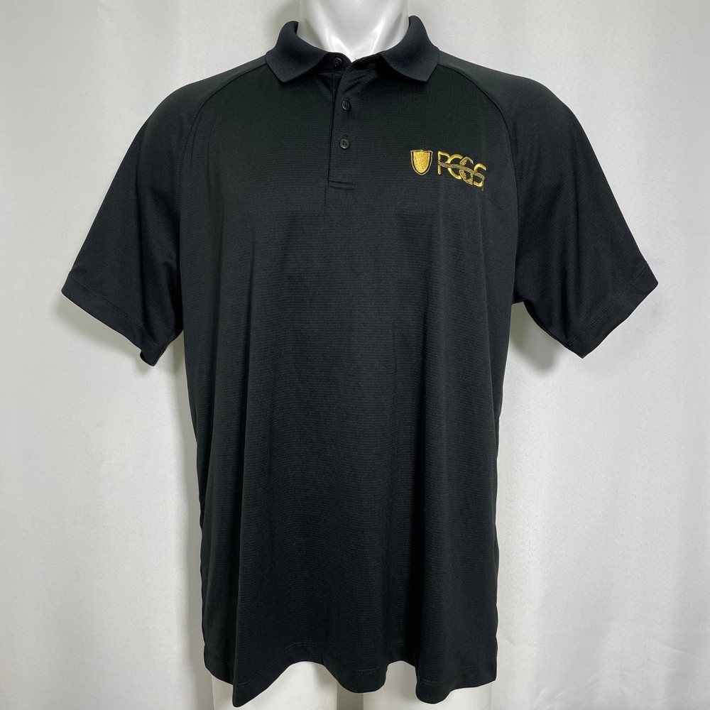 Professional Coin Grading Service PCGS Port Authority Black Polo Shirt Men’s XL