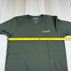 Google Mens Green Combed Ring Spin Cotton Casualwear Comfortable T-Shirt Size M