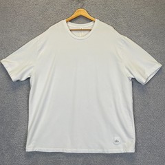 Alo Yoga Double Take T-Shirt Men’s 2XL White Short Sleeve Heavy