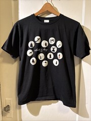 Spirited Away Stage 2001 Studio Ghibli Black Logo T Shirt Size L