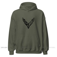 The Original Driver Apparel Corvette C8 Emblem Shirts & Hoodies Logo Chevy Z06