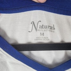 Natural Reflections Baseball Tee Lets Get Patriotic Red White Blue 4th Of July
