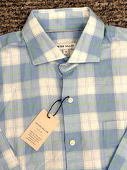 Peter Millar Summer Soft Men’s “M” CBLU Soft Cotton L/S Sport Shirt , NWT $160