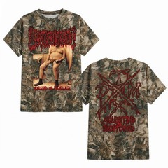Devourment Molesting The Decapitated Death Metal T-Shirt/Camo Shirt 100% Poly
