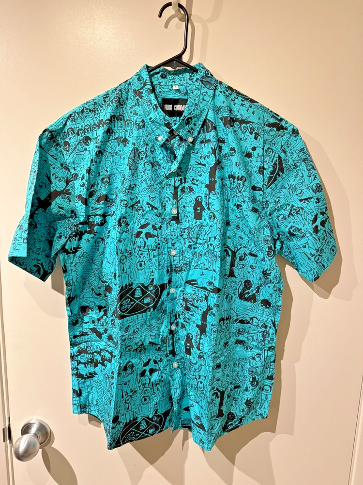 Father John Misty Pure Comedy Button Down Size Large