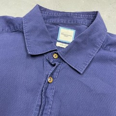 $120MSRP Camicissima Trendy Button Up Dress Shirt 43 17 Made in Italy