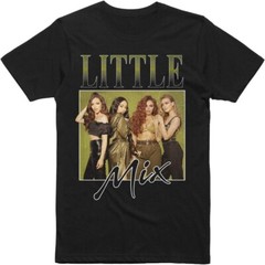 Trend Little Mix band Black Color Cotton Shirts Gift For Fan KK1309