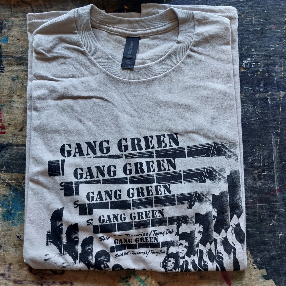 Gang Green “another wasted night” shirt size XL ssd dys fu’s jerry’s kids HC
