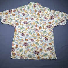 Disneyland California Adventure Shirt Men’s Medium Opening Team W/ 2001 Pin Crew