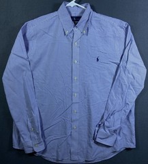 Polo Ralph Lauren Classic Shirt Stretch L fits XL Old Money Preppy Heritage EUC!
