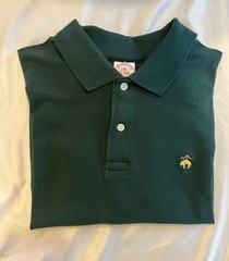 Brooks Brothers 1818 Performance Polo Men’s Size XL- Green- Original Fit -EUC