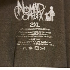 Nomad Complex “Some Assembly Required” Black Crew Neck Short Sleeve Wolf Graphic