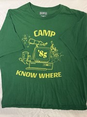 Stranger Things Graphic Tee Shirt Netflix 85 Camp Know Where Retro Y2K Size XL